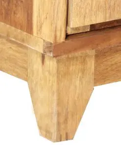 vidaXL Bedside Cabinet 40x30x50 cm Solid Sheesham Wood