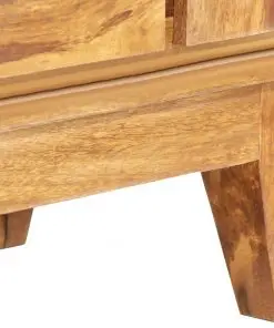 vidaXL TV Cabinet 130x30x45 cm Solid Sheesham Wood