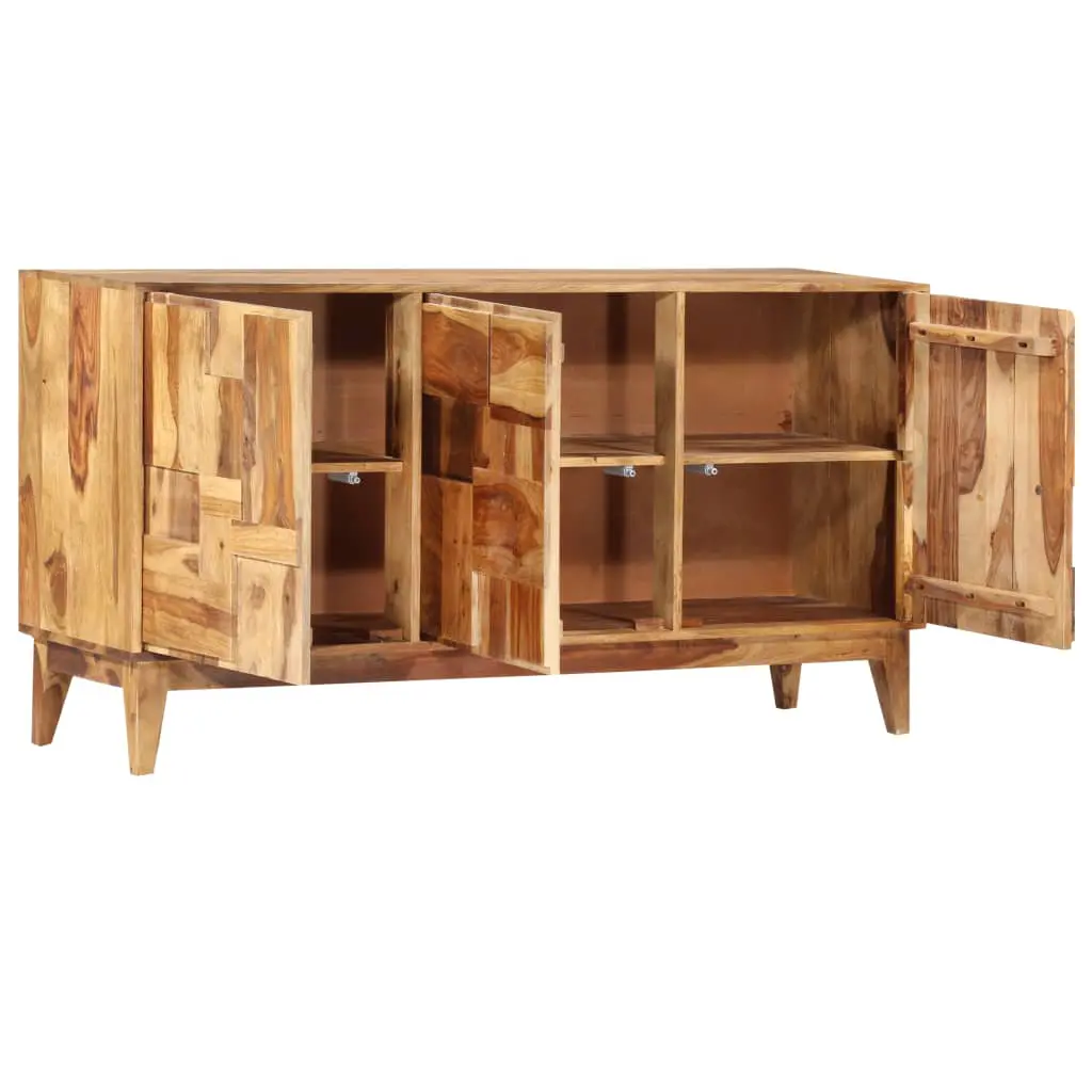 vidaXL Sideboard 145x40x76 cm Solid Sheesham Wood