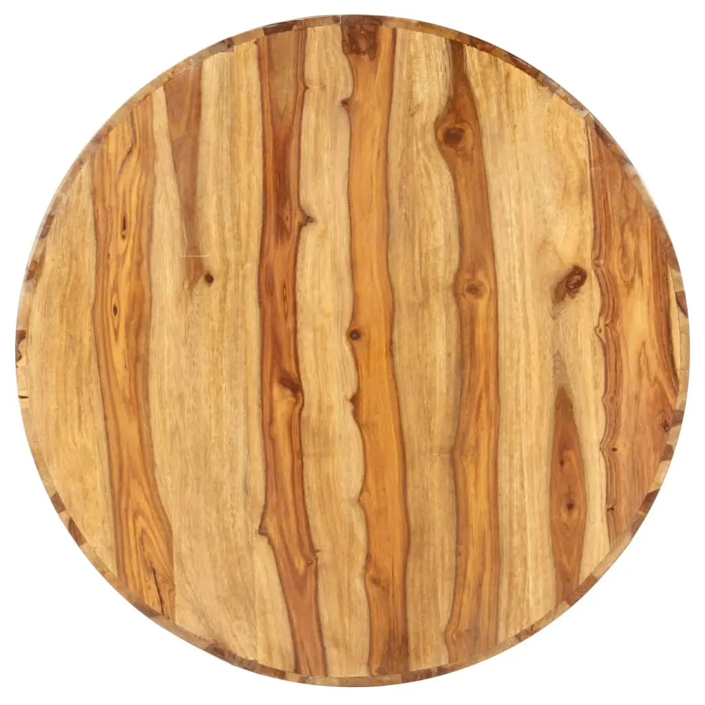 vidaXL Round Coffee Table 65×30 cm Solid Sheesham Wood