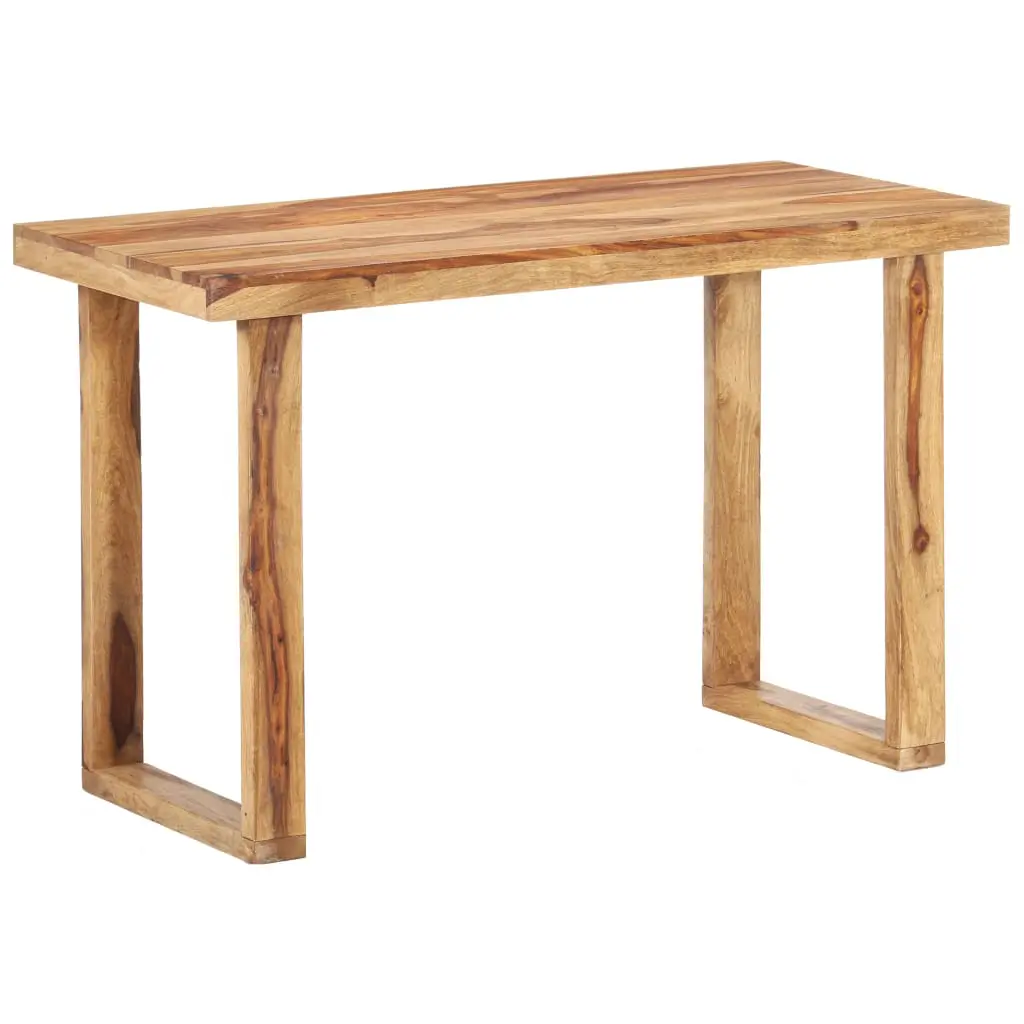 vidaXL Dining Table 118x60x76 cm Solid Sheesham Wood
