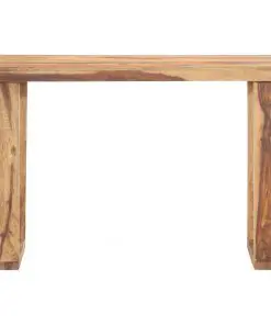 vidaXL Dining Table 118x60x76 cm Solid Sheesham Wood