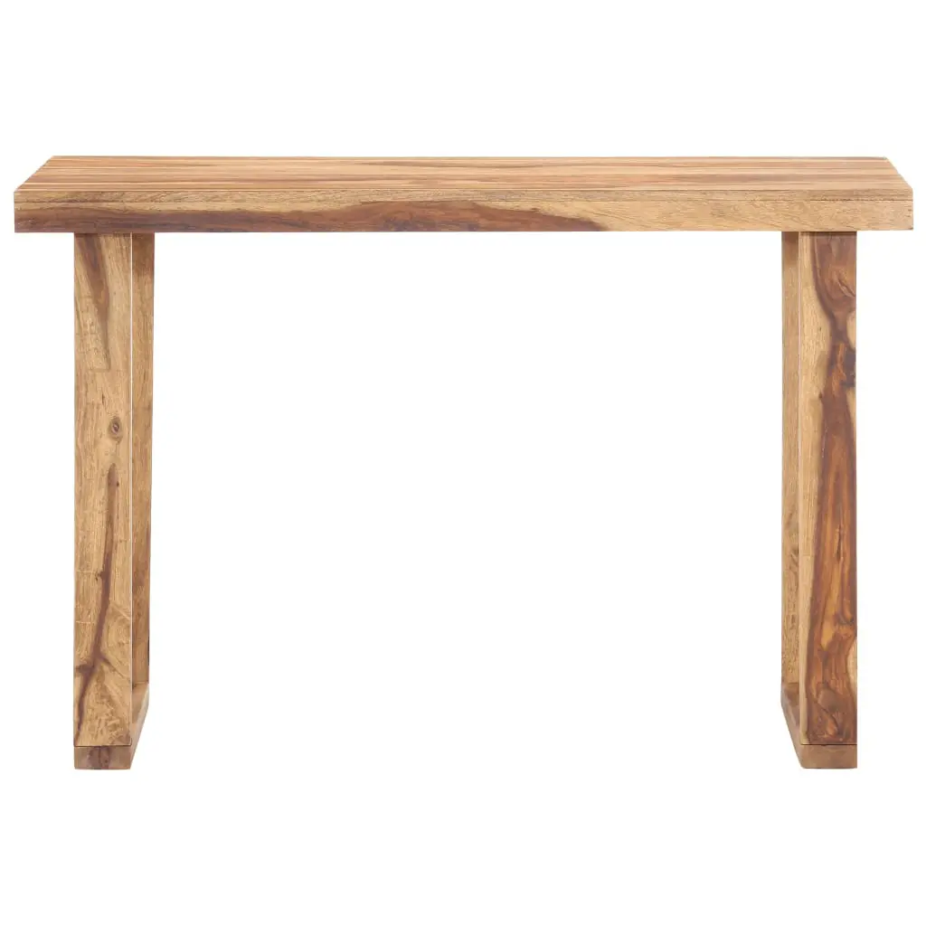vidaXL Dining Table 118x60x76 cm Solid Sheesham Wood
