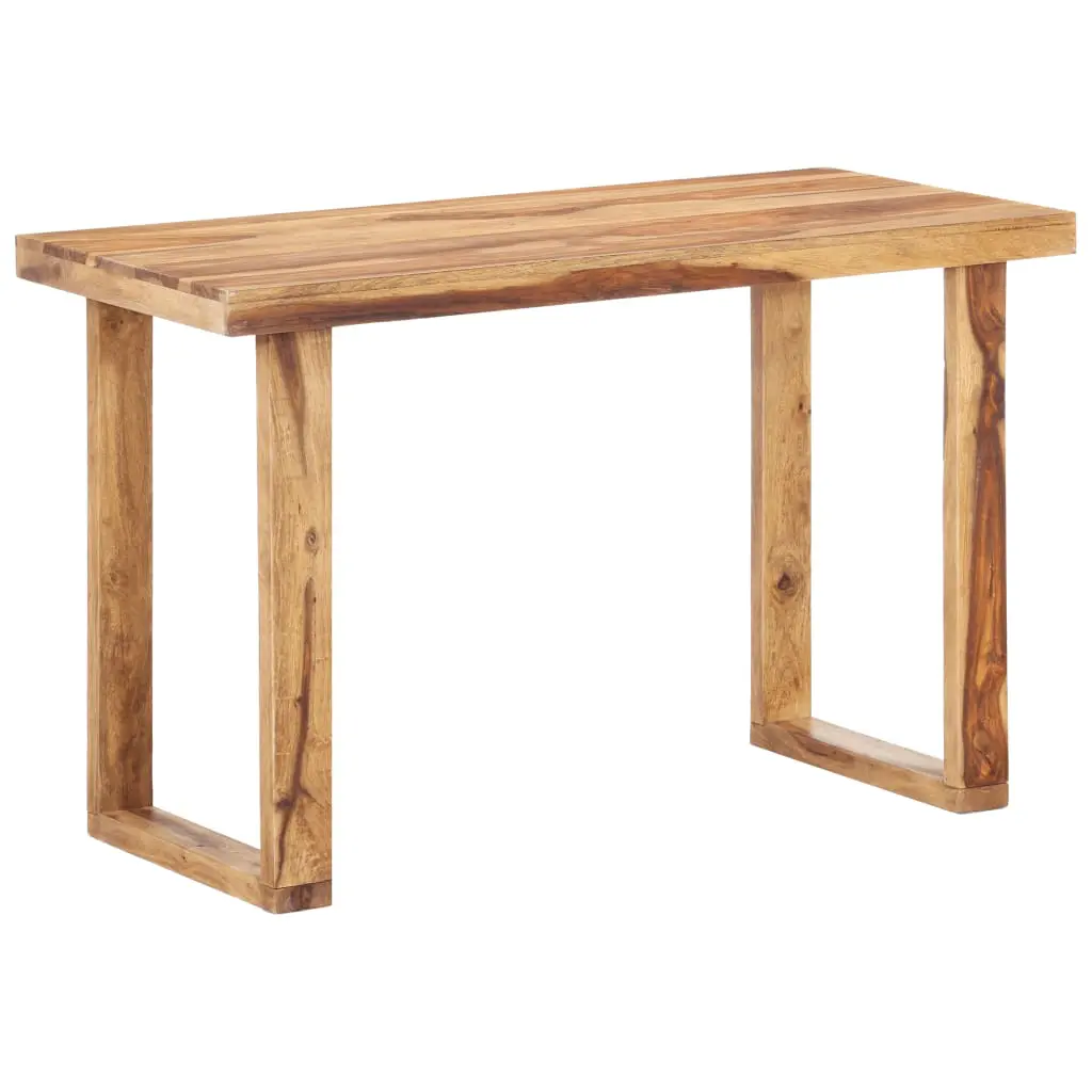 vidaXL Dining Table 118x60x76 cm Solid Sheesham Wood