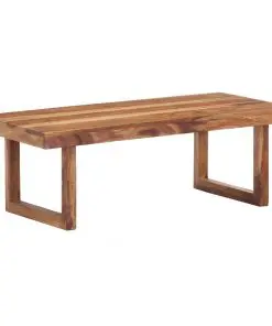vidaXL Coffee Table 100x50x35 cm Solid Sheesham Wood