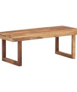 vidaXL Coffee Table 100x50x35 cm Solid Sheesham Wood