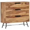 vidaXL Sideboard 80x30x75 cm Solid Sheesham Wood