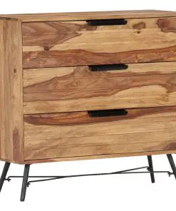 vidaXL Sideboard 80x30x75 cm Solid Sheesham Wood