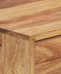 vidaXL Sideboard 80x30x75 cm Solid Sheesham Wood