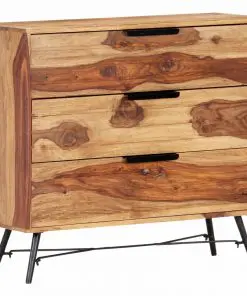 vidaXL Sideboard 80x30x75 cm Solid Sheesham Wood
