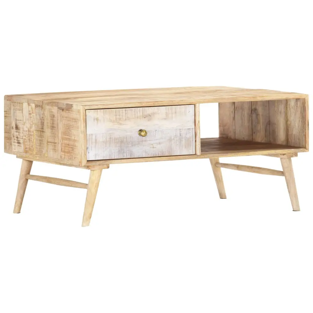 vidaXL Coffee Table 88x60x40 cm Solid Mango Wood