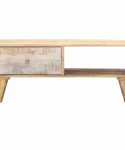 vidaXL Coffee Table 88x60x40 cm Solid Mango Wood
