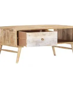 vidaXL Coffee Table 88x60x40 cm Solid Mango Wood
