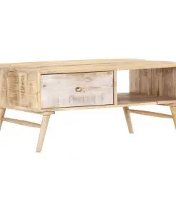 vidaXL Coffee Table 88x60x40 cm Solid Mango Wood