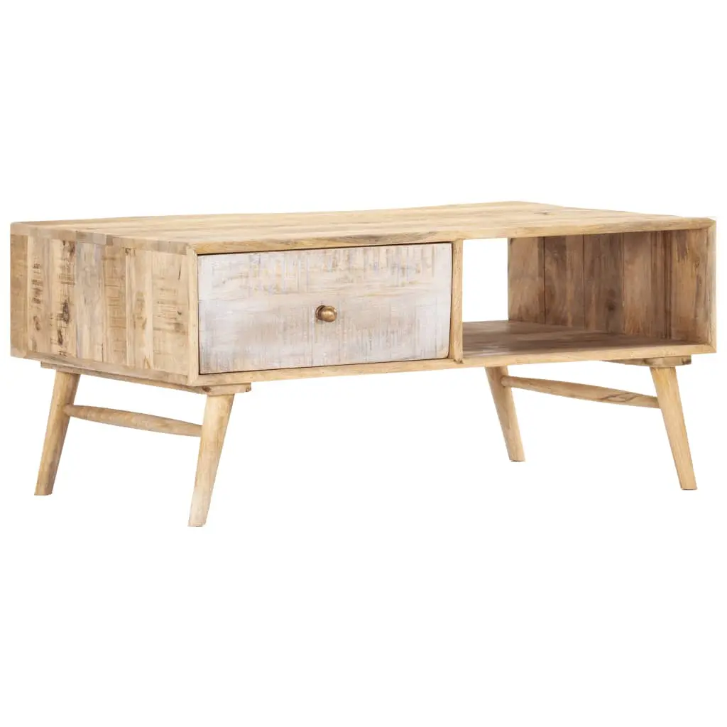 vidaXL Coffee Table 88x60x40 cm Solid Mango Wood