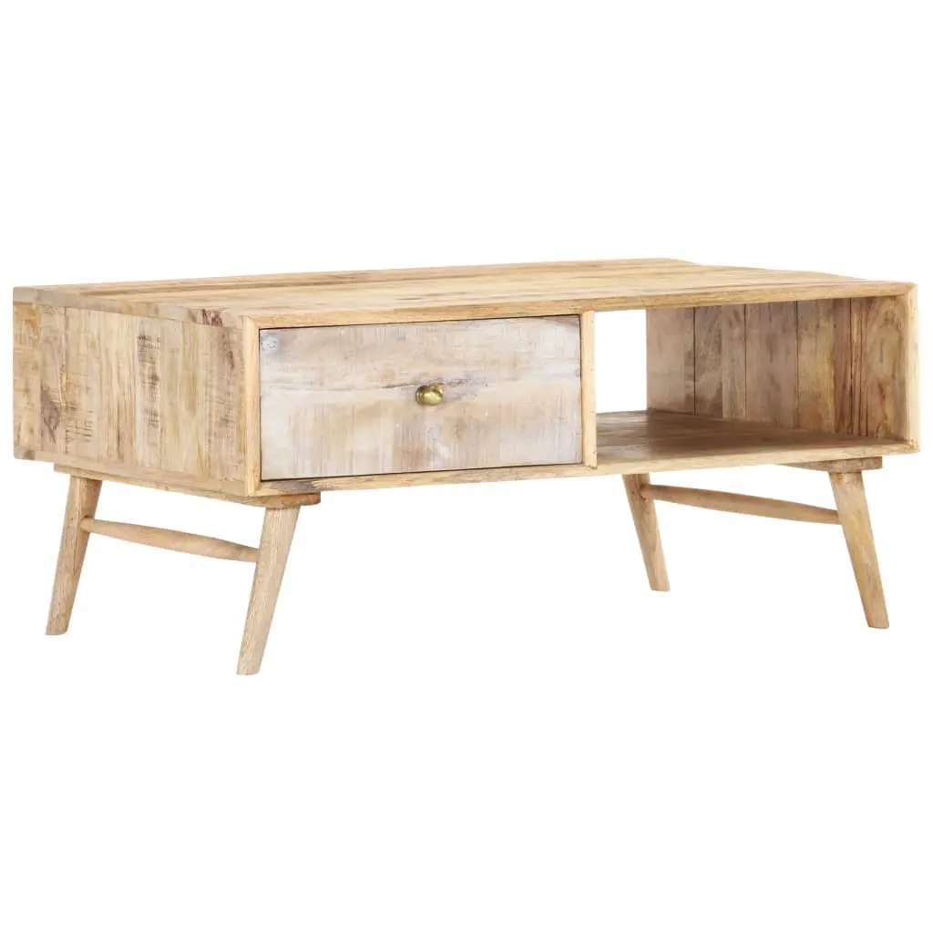 vidaXL Coffee Table 88x60x40 cm Solid Mango Wood