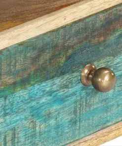 vidaXL TV Cabinet 88x30x50 cm Solid Mango Wood