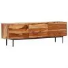 vidaXL TV Cabinet 140x30x45 cm Solid Sheesham Wood