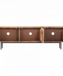 vidaXL TV Cabinet 140x30x45 cm Solid Sheesham Wood