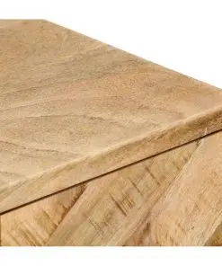vidaXL Bedside Cabinet 40x30x50 cm Solid Mango Wood