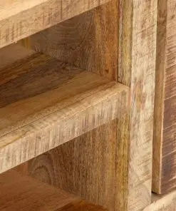 vidaXL TV Cabinet 118x30x45 cm Solid Mango Wood