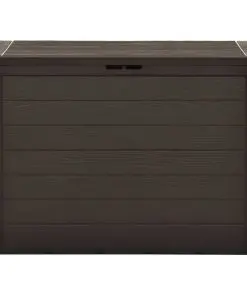 vidaXL Garden Storage Box Brown 78x44x55 cm