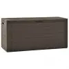 vidaXL Garden Storage Box Brown 116x44x55 cm vidaXL Garden Storage Box Brown 116x44x55 cm