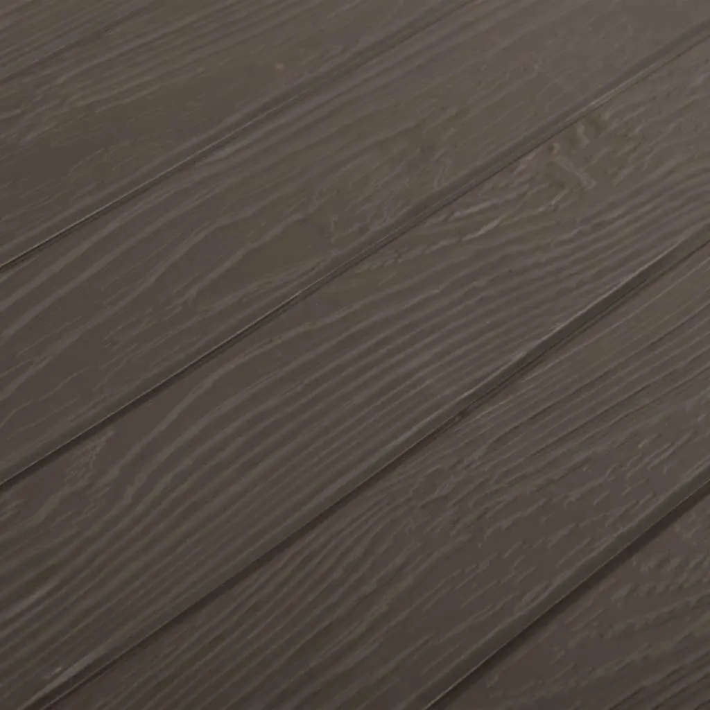 vidaXL Garden Storage Box Brown 116x44x55 cm