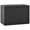 vidaXL Garden Storage Box Anthracite 78x44x55 cm vidaXL Garden Storage Box Anthracite 78x44x55 cm