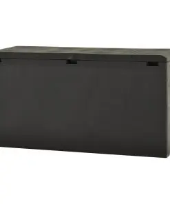 vidaXL Garden Storage Box Anthracite 114x47x60 cm