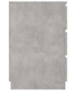 vidaXL Writing Desk Concrete Grey 140x50x77 cm Chipboard