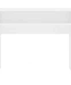 vidaXL Desk White 90x50x74 cm Chipboard