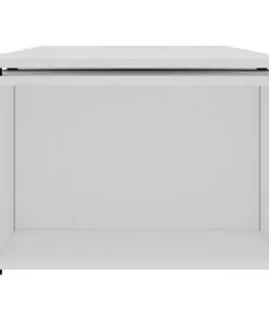 vidaXL Coffee Table White 150x50x35 cm Chipboard