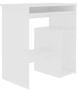 vidaXL Desk White 80x45x74 cm Chipboard