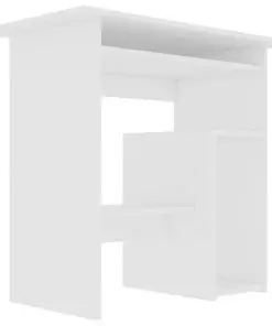 vidaXL Desk White 80x45x74 cm Chipboard