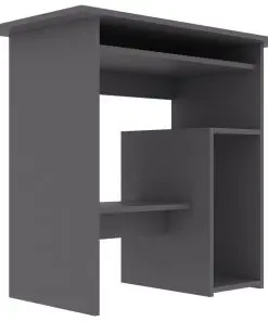 vidaXL Desk Grey 80x45x74 cm Chipboard