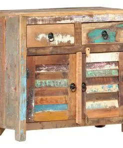 vidaXL Sideboard 70x30x68 cm Solid Reclaimed Wood