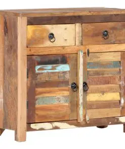 vidaXL Sideboard 70x30x68 cm Solid Reclaimed Wood