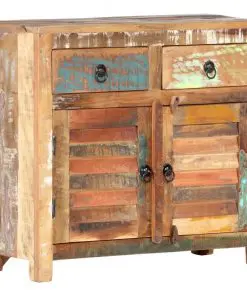 vidaXL Sideboard 70x30x68 cm Solid Reclaimed Wood