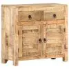 vidaXL Sideboard 70x30x68 cm Solid Mango Wood