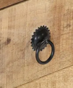 vidaXL Sideboard 70x30x68 cm Solid Mango Wood