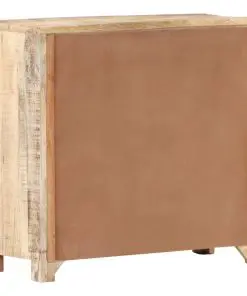 vidaXL Sideboard 70x30x68 cm Solid Mango Wood
