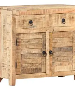 vidaXL Sideboard 70x30x68 cm Solid Mango Wood
