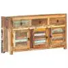 vidaXL Sideboard 120x30x65 cm Solid Reclaimed Wood