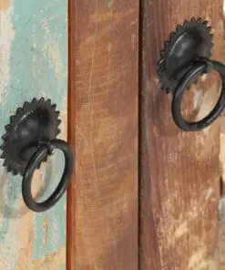 vidaXL Sideboard 120x30x65 cm Solid Reclaimed Wood