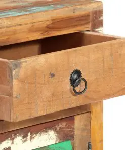 vidaXL Sideboard 120x30x65 cm Solid Reclaimed Wood
