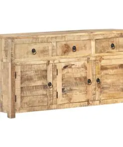 vidaXL Sideboard 120x30x65 cm Solid Mango Wood