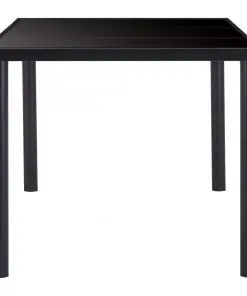 vidaXL 7 Piece Dining Set Faux Leather Green