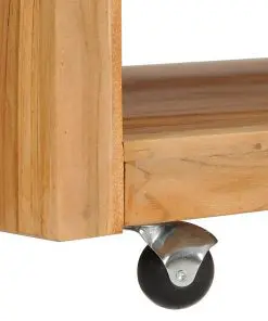 vidaXL Coffee Table 110x60x40 cm Solid Teak Wood