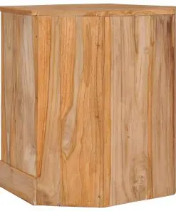 vidaXL Corner Sideboard 60x45x60 cm Solid Teak Wood